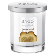 Свеча ароматическая в стекле "Гваяковое дерево" BAGO home, 132 g
