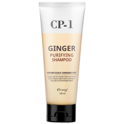 CP-1 Ginger Purifying Shampoo 100 ml - Восстанавливающий шампунь для волос с корнем имбиря 100 мл