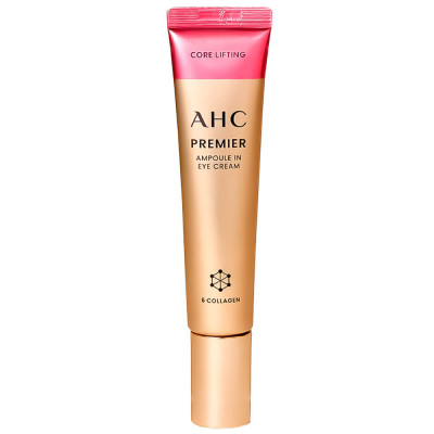 AHC Premier Ampoule In Eye Cream 6 Collagen - Питательный крем для век с коллагеном на основе розы