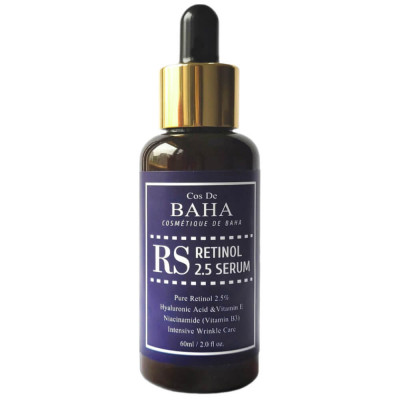 Cos De Baha RS Retinol 2.5 Serum - Омолаживающая сыворотка с 2,5% ретинолом