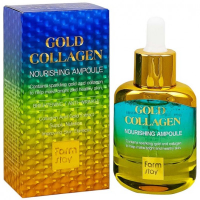 FarmStay Gold Collagen Nourishing Ampoule
