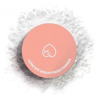 PrettySkin Good Bye Sebum Finish Powder Plus Peach - Матирующая рассыпчатая пудра с экстрактом персика
