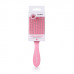 Solomeya Wet Detangler Mini Brush Rectangular Strawberry - Прямоугольная мини расческа для сухих и влажных волос  с ароматом Клубники