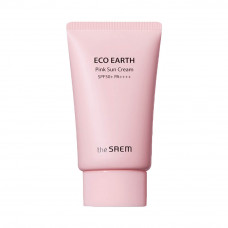 The Saem Sun Eco Earth Pink Sun Cream SPF50+ PA++++