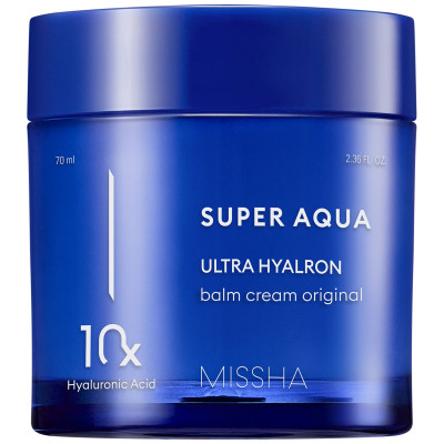 Missha Super Aqua Ultra Hyalron Balm Cream Original - Увлажняющий крем-бальзам с 10 видами гиалуроновой кислоты