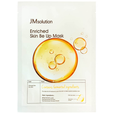 JMsolution Enriched Skin Be Up Mask - Тканевая маска с лизатом бифидобактерий