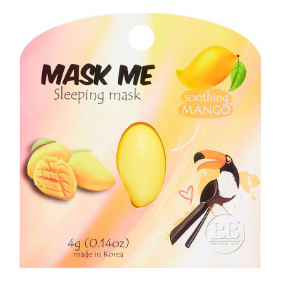 Beauty Bar Mask Me Sleeping Mask Soothing Mango