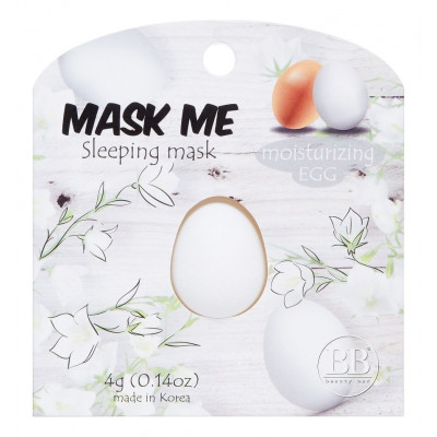 Beauty Bar Mask Me Sleeping Mask Moisturizing Egg