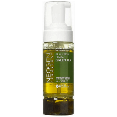 Neogen Dermalogy Real Fresh Foam Cleanser Green Tea - Успокаивающая пенка для умывания с зелёным чаем