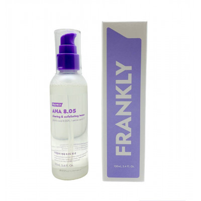 FRANKLY AHA 8.5 Clearing Exfoliating Toner - Тонер с 8% АНА кислот для работы с текстурой кожи и порами