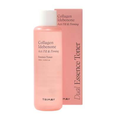 Trimay Collagen Idebenone Acti Fill & Firming Dual Essence Toner - Укрепляющий тонер-эссенция с коллагеном